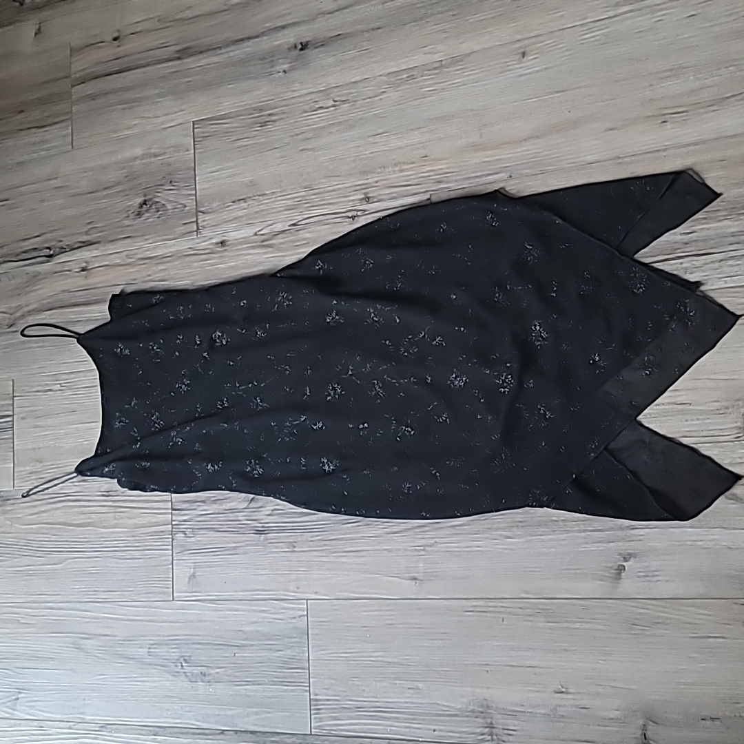 navy blue dress for baby girl 90s Dress Black Y2K Bodycon Halter Top Dress -byer Too main image 0